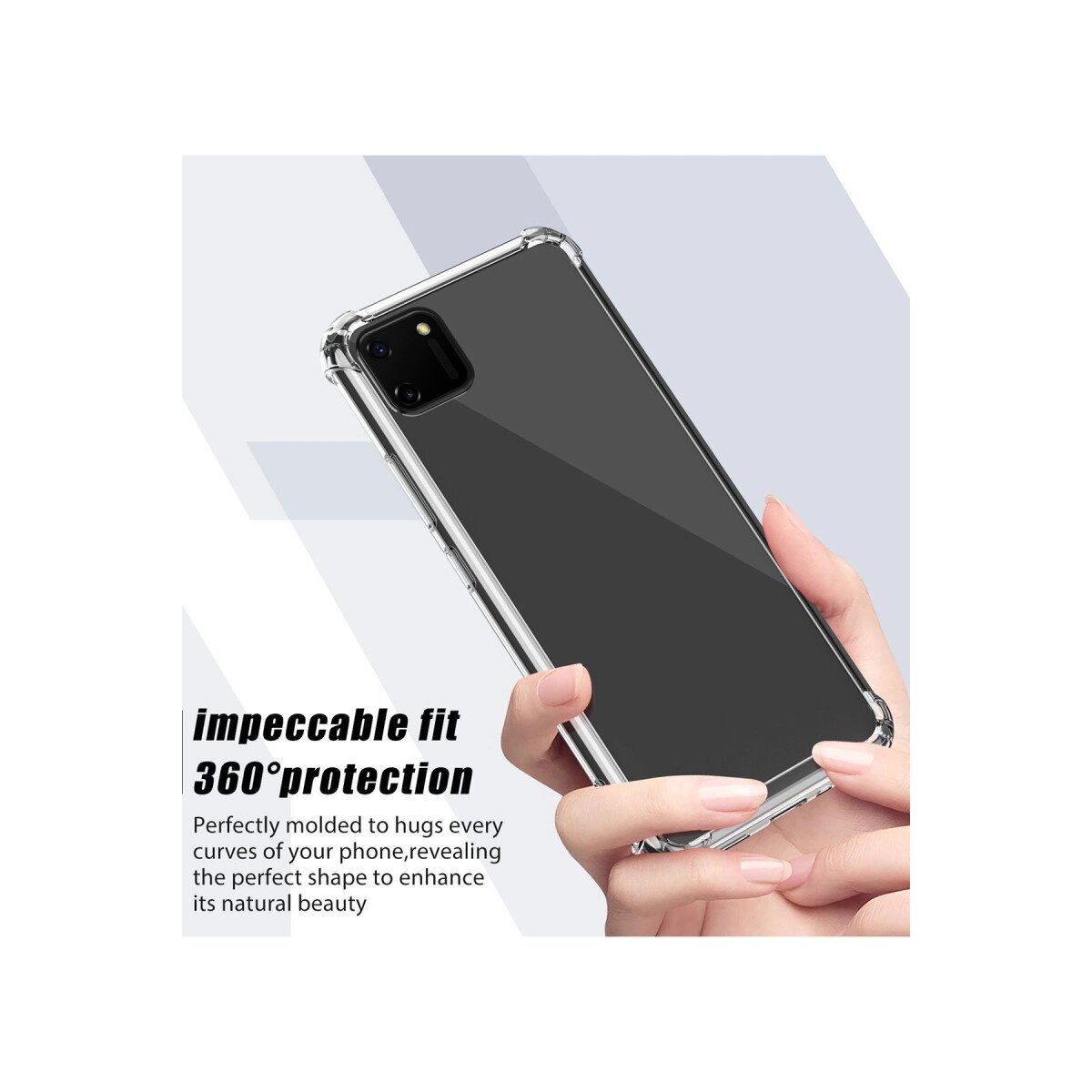 Realme C11 Kılıf Olex Tpu Silikon - Şeffaf