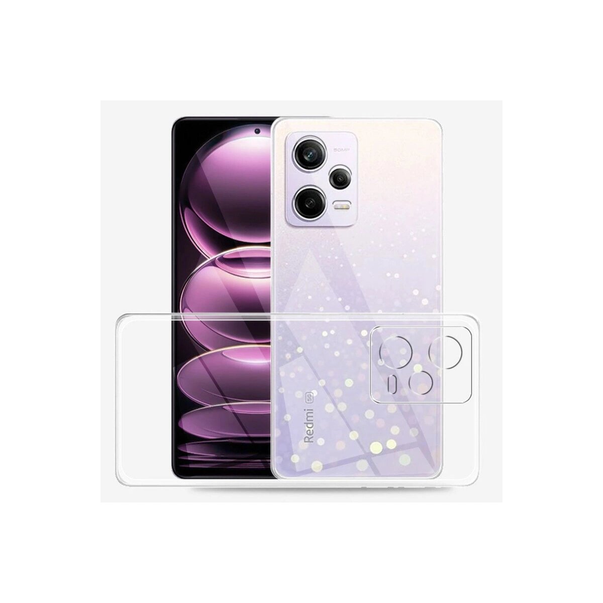Xiaomi Redmi Note 12 Pro 5g Kılıf Lüx Şeffaf Silikon Xiaomi Redmi Note 12 Pro 5g Kılıf Lüx Şeffaf Silikon