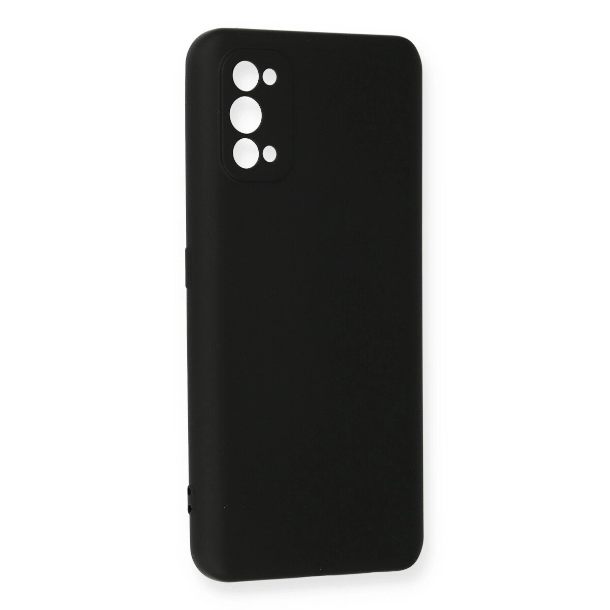 Realme 7 Pro Kılıf Nano İçi Kadife Silikon - Siyah Realme 7 Pro Kılıf Nano İçi Kadife Silikon - Siyah