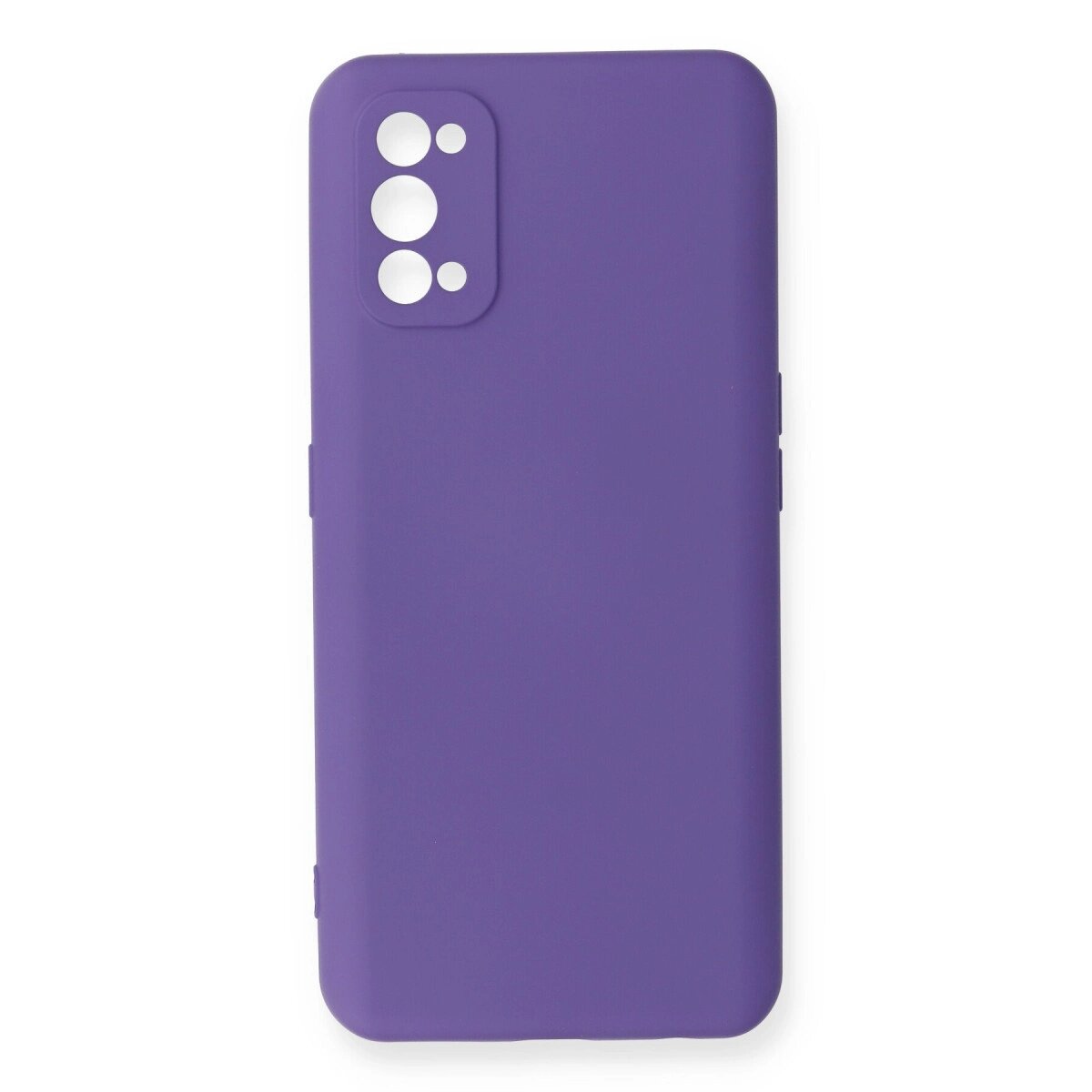 Realme 7 Pro Kılıf Nano İçi Kadife Silikon - Mor Realme 7 Pro Kılıf Nano İçi Kadife Silikon - Mor