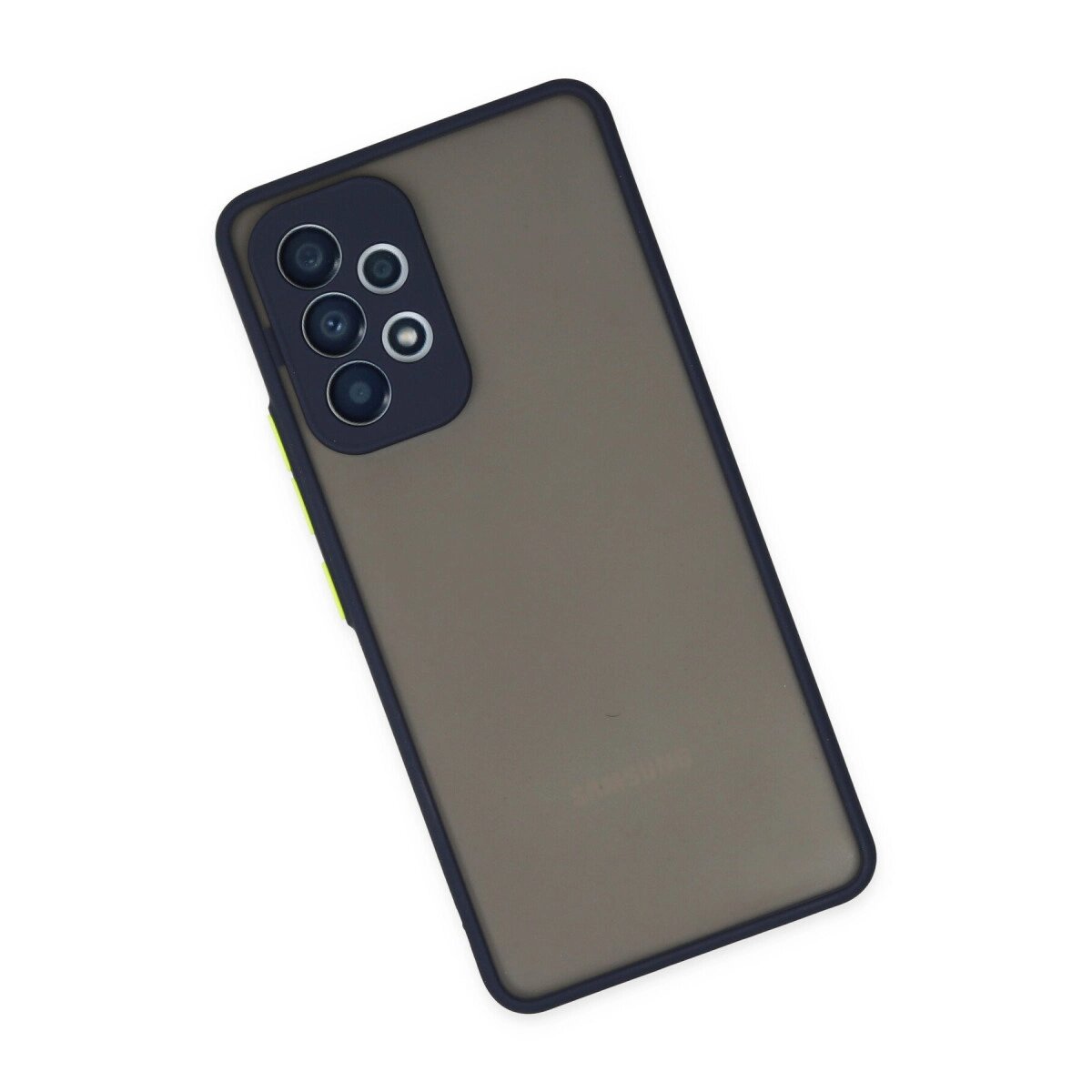 Samsung Galaxy A73 5g Kılıf Montreal Silikon Kapak - Lacivert Samsung Galaxy A73 5g Kılıf Montreal Silikon Kapak - Lacivert
