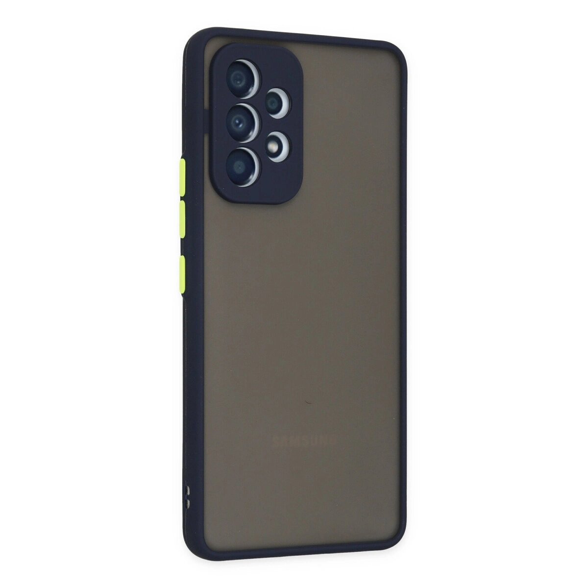 Samsung Galaxy A73 5g Kılıf Montreal Silikon Kapak - Lacivert Samsung Galaxy A73 5g Kılıf Montreal Silikon Kapak - Lacivert