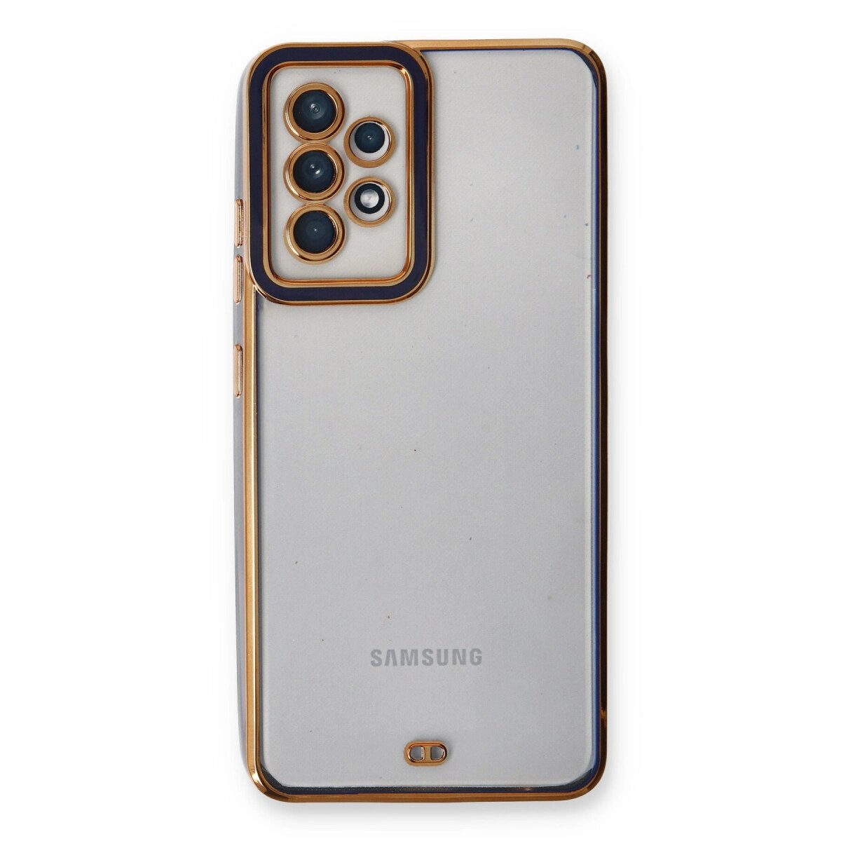Samsung Galaxy A73 5g Kılıf Liva Lens Silikon - Mavi Samsung Galaxy A73 5g Kılıf Liva Lens Silikon - Mavi