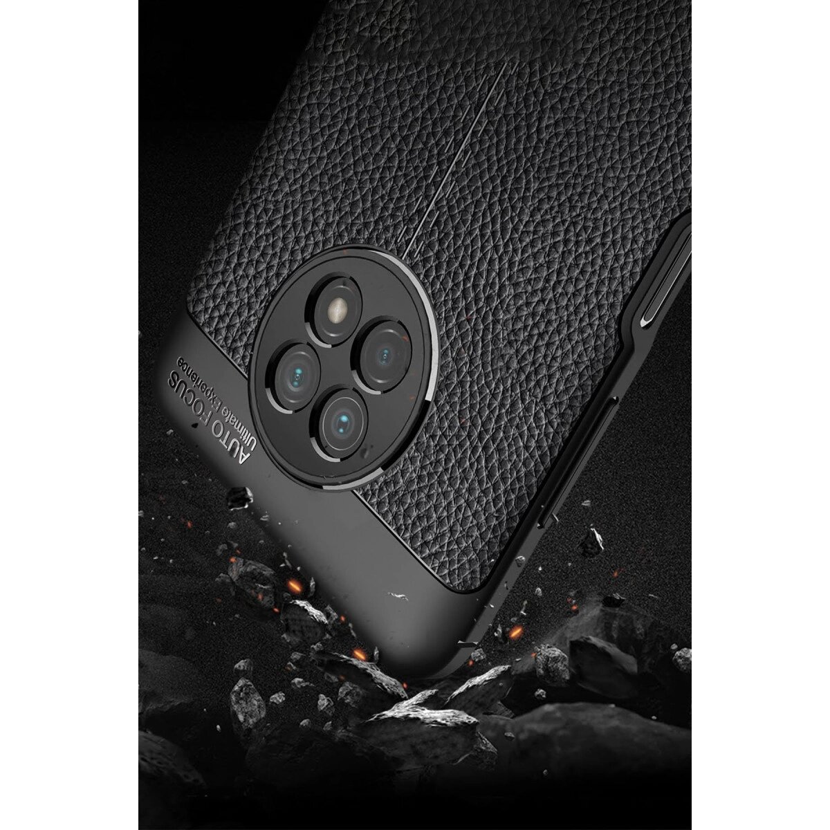 Xiaomi Redmi Note 9 5g Kılıf Auto Focus Kapak - Kırmızı Xiaomi Redmi Note 9 5g Kılıf Auto Focus Kapak - Kırmızı