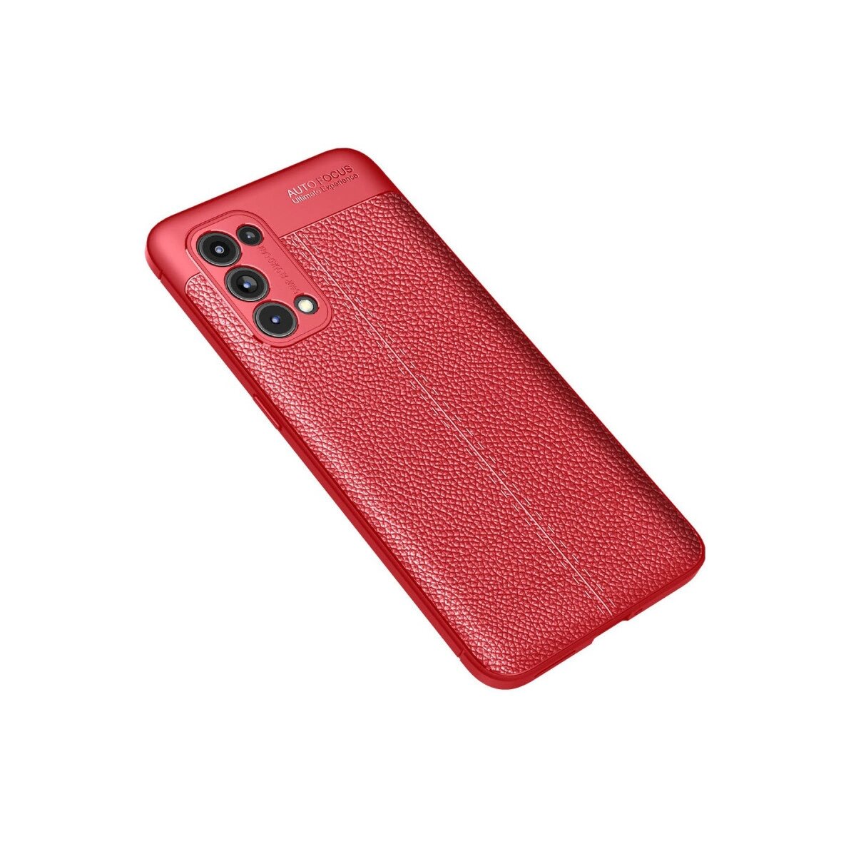 Oppo Reno 5 Pro Kılıf Auto Focus Kapak - Kırmızı Oppo Reno 5 Pro Kılıf Auto Focus Kapak - Kırmızı