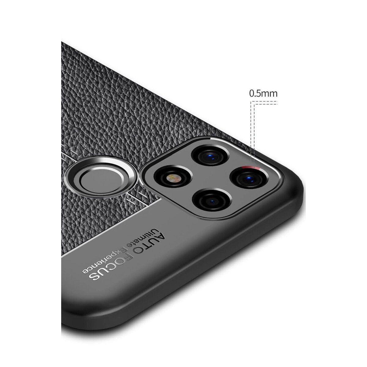 Oppo A15 Kılıf Auto Focus Kapak - Kırmızı Oppo A15 Kılıf Auto Focus Kapak - Kırmızı