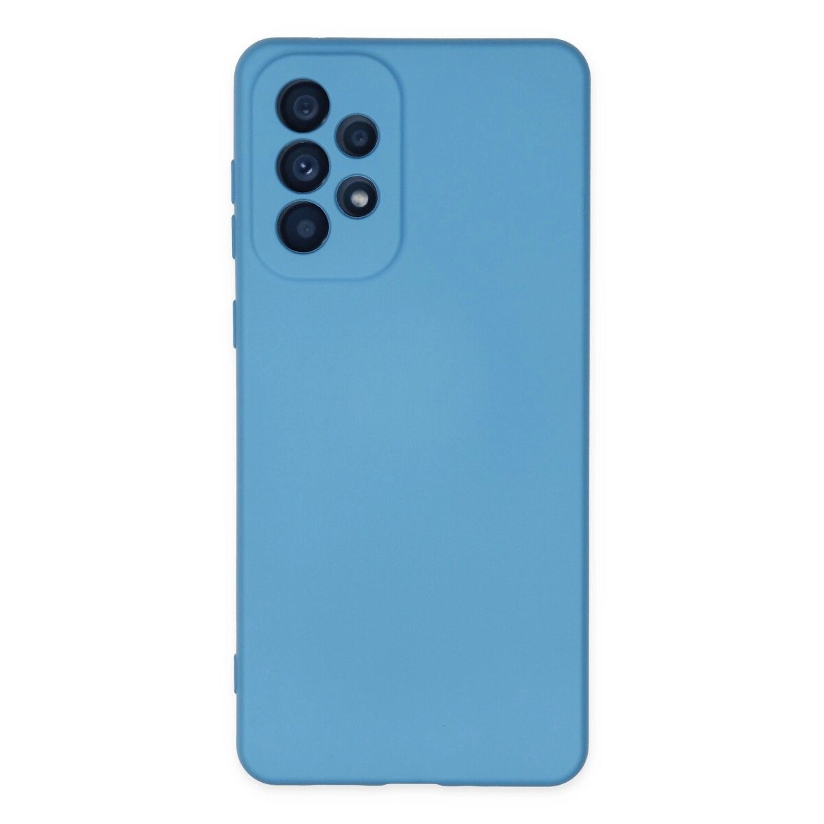 Samsung Galaxy A23 4g Kılıf Nano İçi Kadife Silikon - Mavi Samsung Galaxy A23 4g Kılıf Nano İçi Kadife Silikon - Mavi