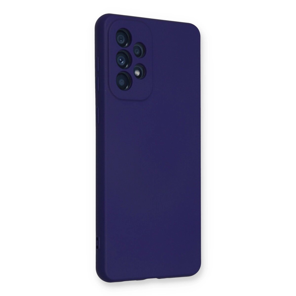 Samsung Galaxy A33 5g Kılıf Nano İçi Kadife Silikon - Mor Samsung Galaxy A33 5g Kılıf Nano İçi Kadife Silikon - Mor