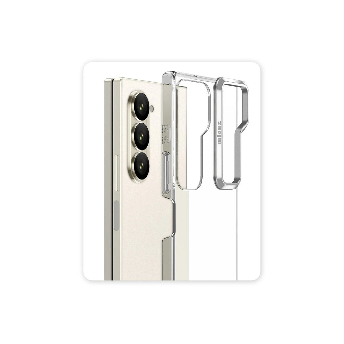 Joko Samsung Galaxy Z Fold 6 Crystal Magsafe Kapak - Şeffaf Joko Samsung Galaxy Z Fold 6 Crystal Magsafe Kapak - Şeffaf