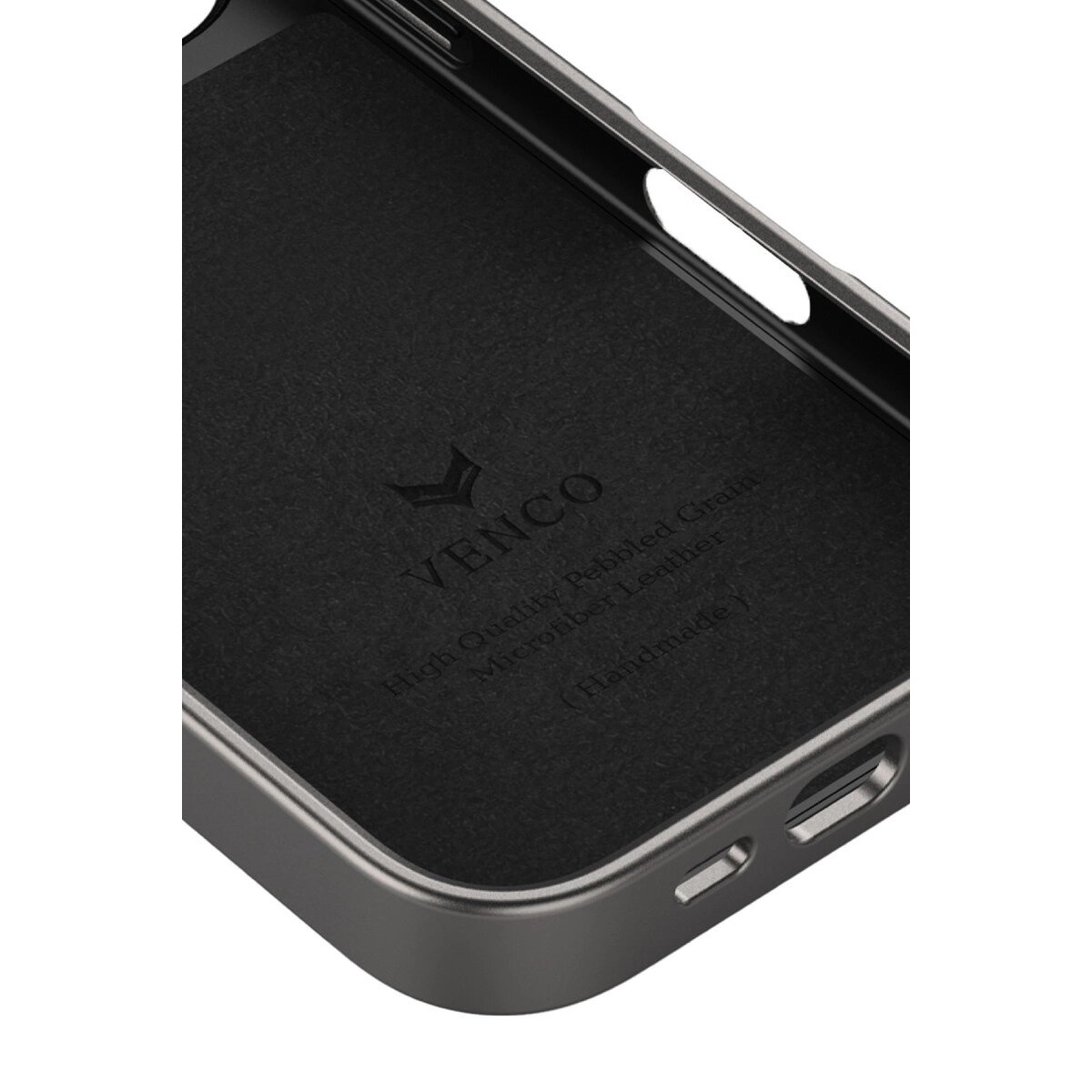 Venco Apple İphone 16 Pro Brand Kapak - Gümüş Venco Apple İphone 16 Pro Brand Kapak - Gümüş