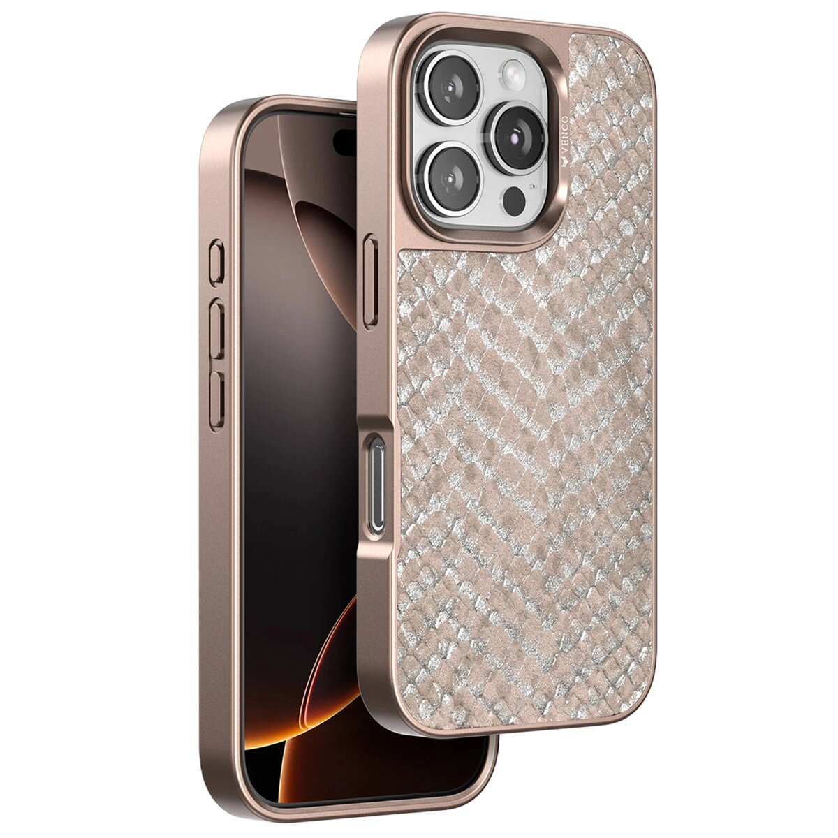 Venco Apple İphone 16 Pro Max Viper Kapak - Titan Gri Venco Apple İphone 16 Pro Max Viper Kapak - Titan Gri