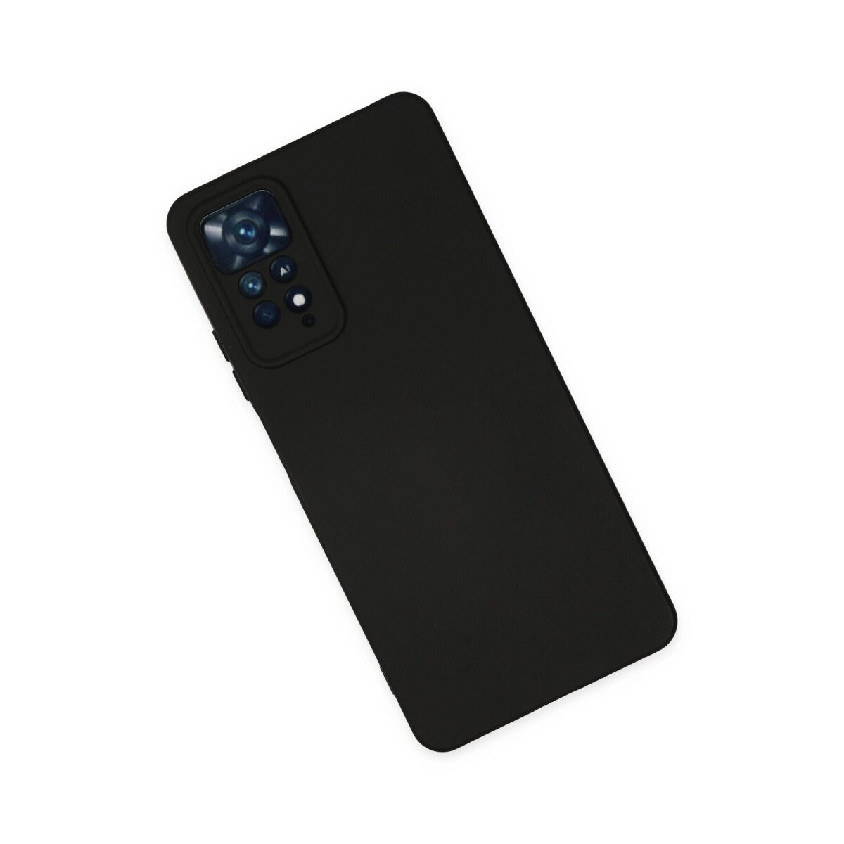 Xiaomi Redmi Note 11 Pro Kılıf Nano İçi Kadife Silikon - Siyah