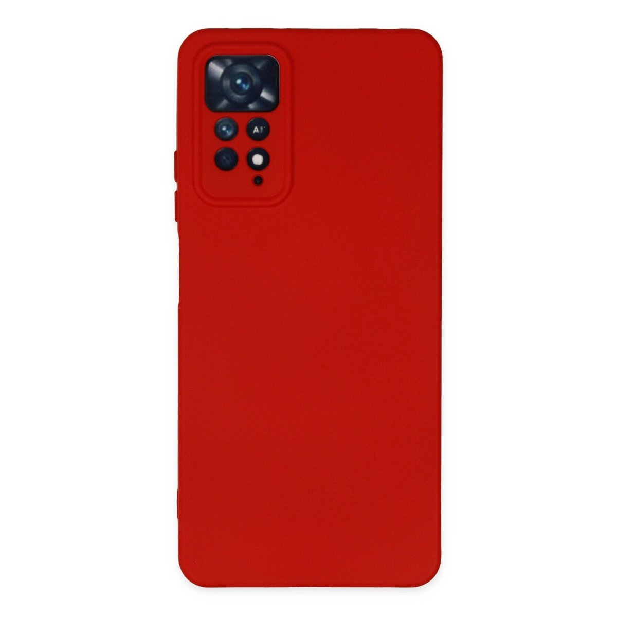 Xiaomi Redmi Note 11 Pro Kılıf Nano İçi Kadife Silikon - Kırmızı Xiaomi Redmi Note 11 Pro Kılıf Nano İçi Kadife Silikon - Kırmızı