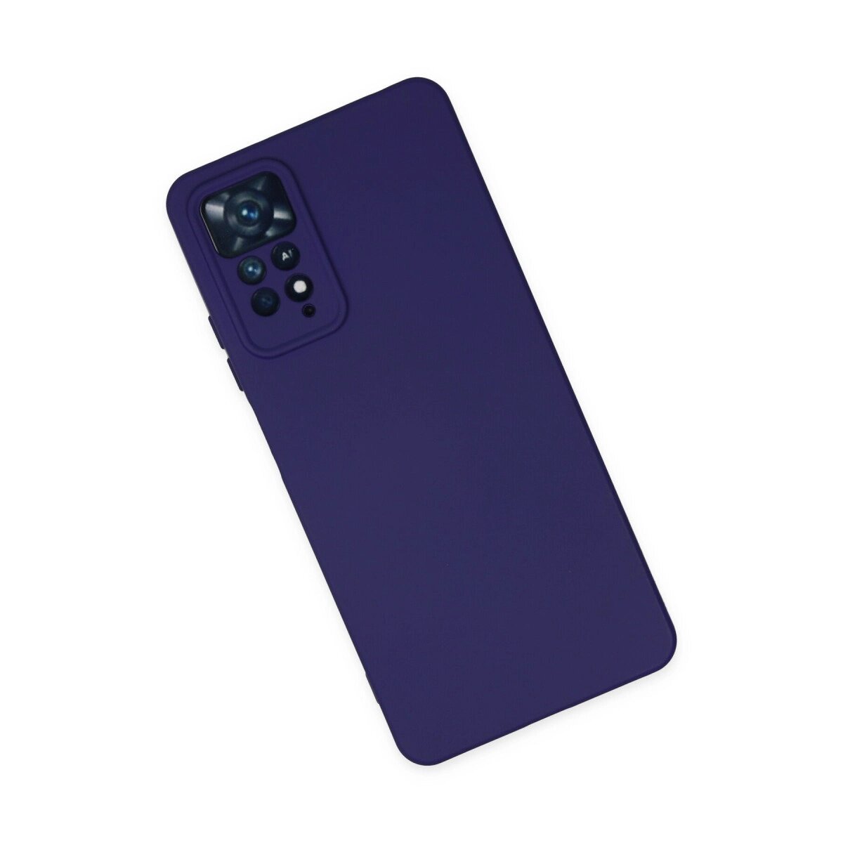 Xiaomi Redmi Note 11 Pro Kılıf Nano İçi Kadife Silikon - Mor Xiaomi Redmi Note 11 Pro Kılıf Nano İçi Kadife Silikon - Mor