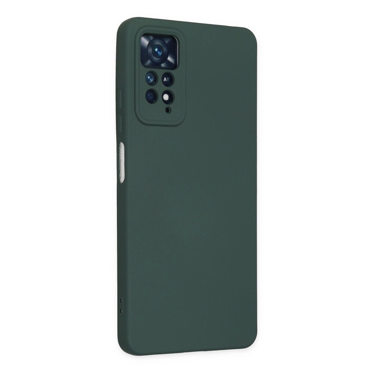 Xiaomi Redmi Note 11 Pro Kılıf Nano İçi Kadife Silikon - Koyu Yeşil Xiaomi Redmi Note 11 Pro Kılıf Nano İçi Kadife Silikon - Koyu Yeşil