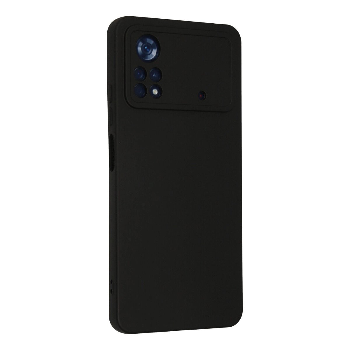 Xiaomi Poco X4 Pro 5g Kılıf Nano İçi Kadife Silikon - Siyah