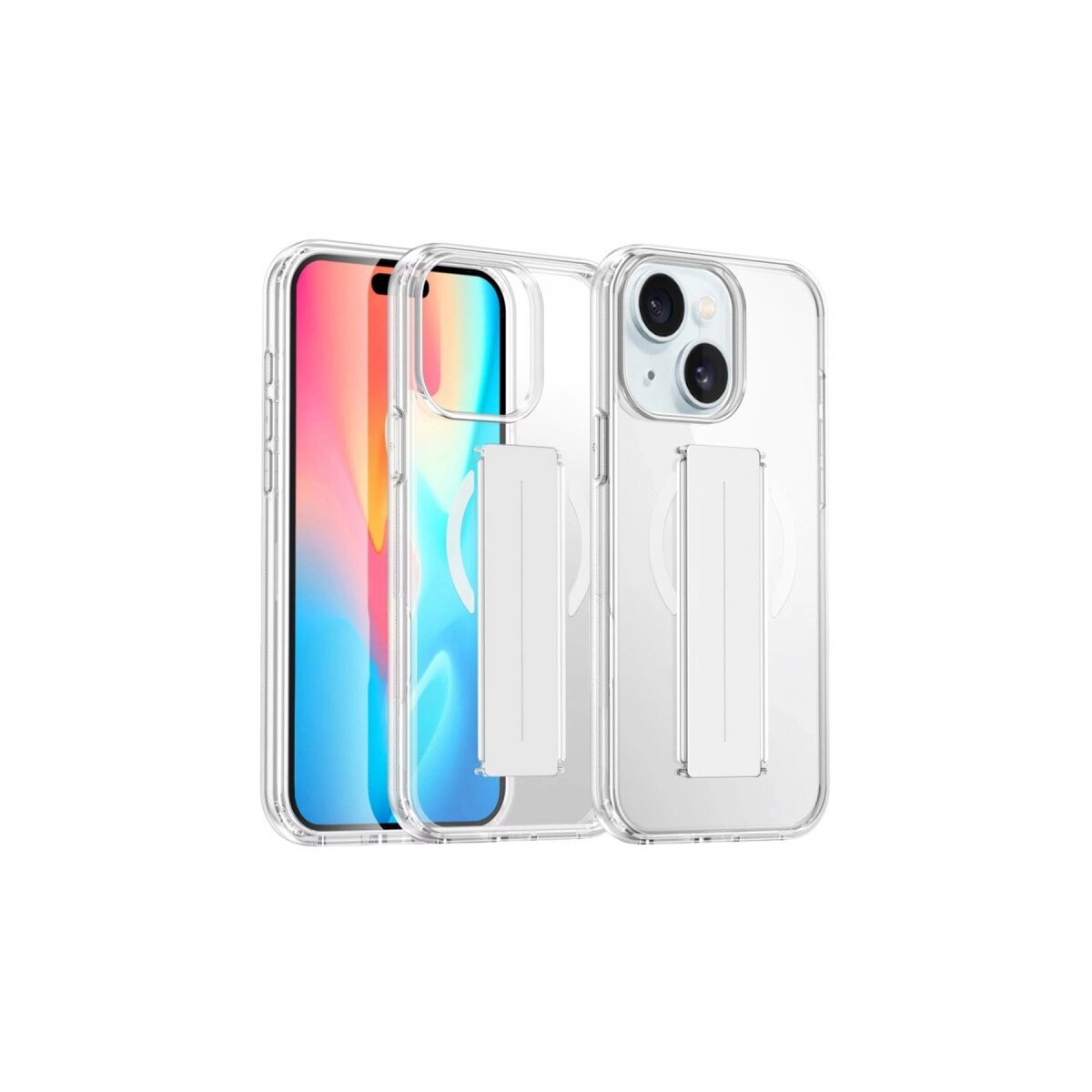 Joko Apple İphone 15 Kılıf Alfa Magsafe Standlı Kapak - Şeffaf Joko Apple İphone 15 Kılıf Alfa Magsafe Standlı Kapak - Şeffaf
