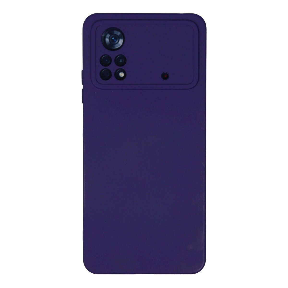 Xiaomi Poco X4 Pro 5g Kılıf Nano İçi Kadife Silikon - Mor Xiaomi Poco X4 Pro 5g Kılıf Nano İçi Kadife Silikon - Mor