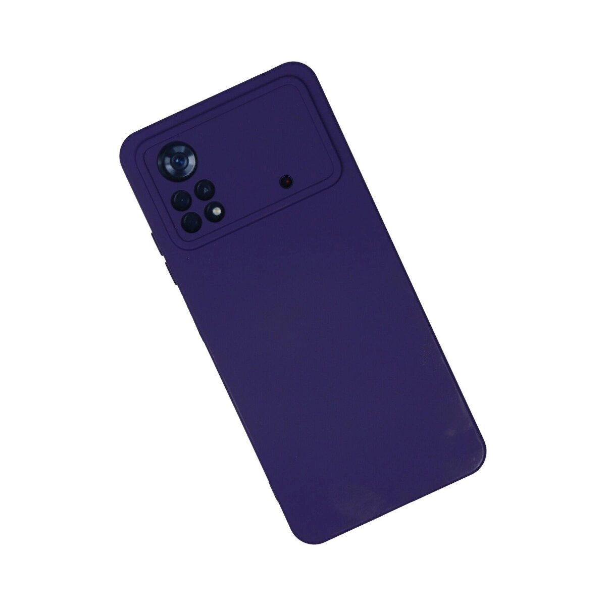 Xiaomi Poco X4 Pro 5g Kılıf Nano İçi Kadife Silikon - Mor Xiaomi Poco X4 Pro 5g Kılıf Nano İçi Kadife Silikon - Mor