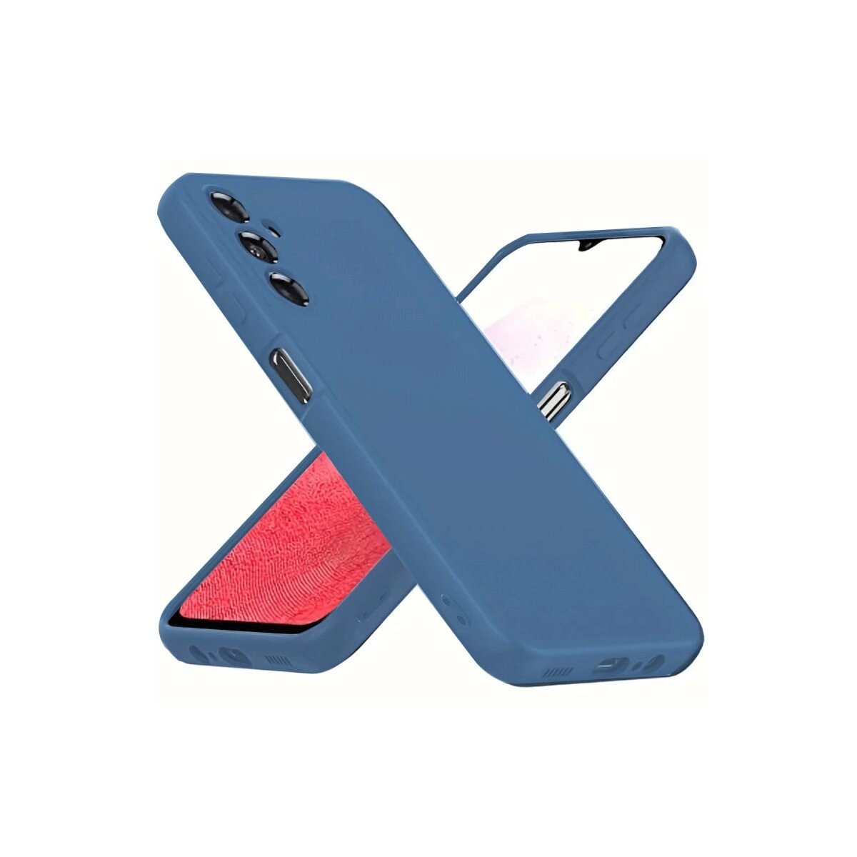 Samsung Galaxy A34 5g Kılıf First Silikon - Mavi Samsung Galaxy A34 5g Kılıf First Silikon - Mavi