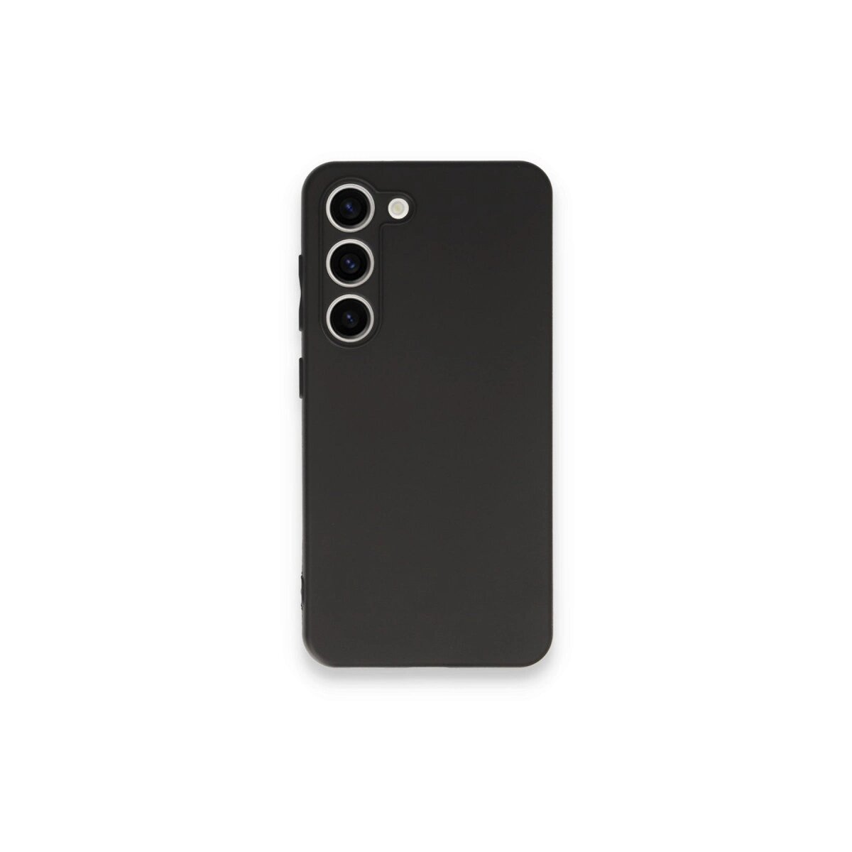 Samsung Galaxy S23 Plus Kılıf First Silikon - Siyah