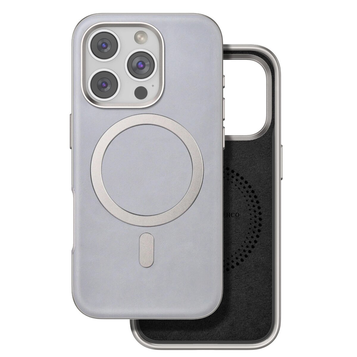 Venco Apple İphone 16 Pro Puskas Magsafe Kapak - Titan Gri Venco Apple İphone 16 Pro Puskas Magsafe Kapak - Titan Gri