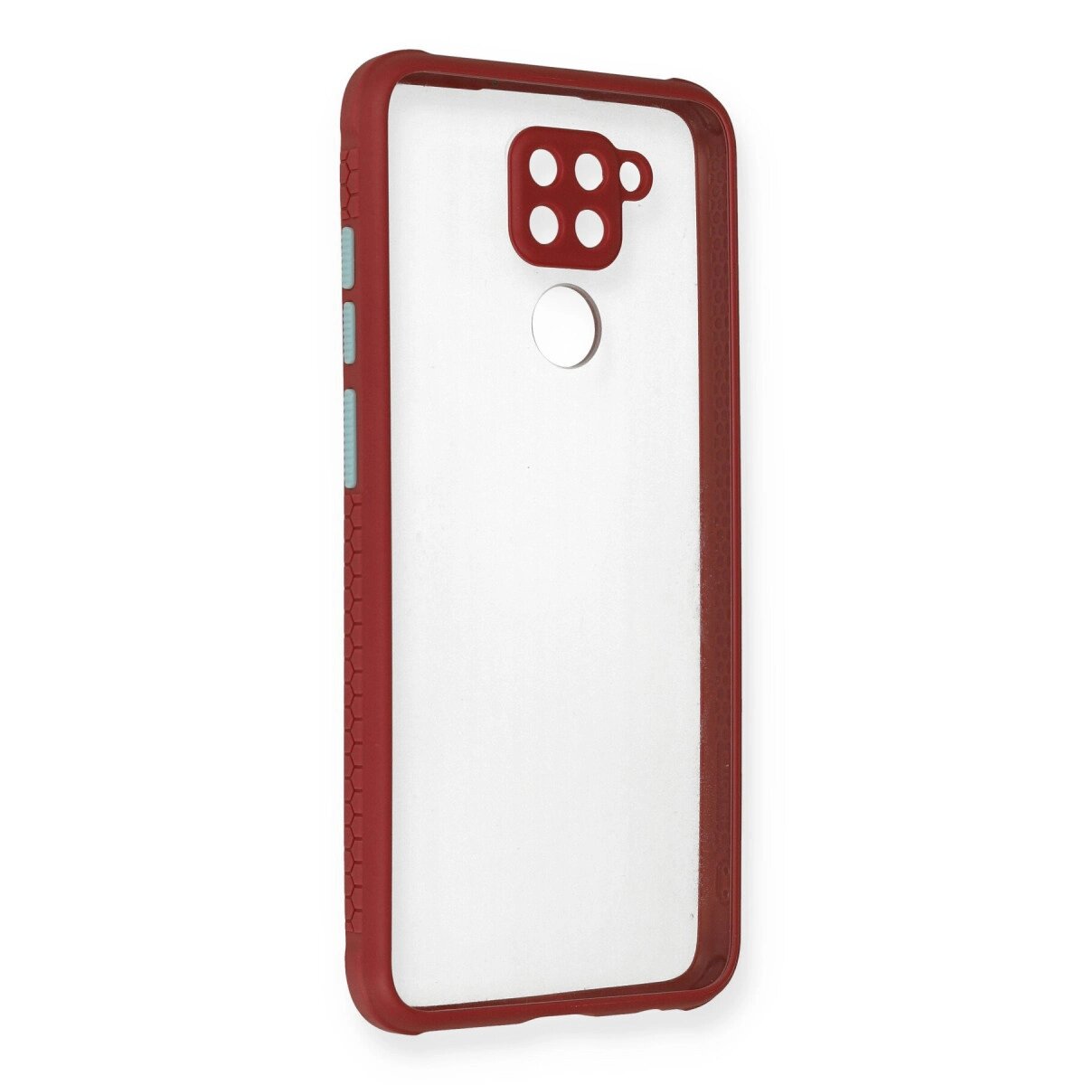 Xiaomi Redmi Note 9 Kılıf Miami Şeffaf Silikon - Fuşya Xiaomi Redmi Note 9 Kılıf Miami Şeffaf Silikon - Fuşya