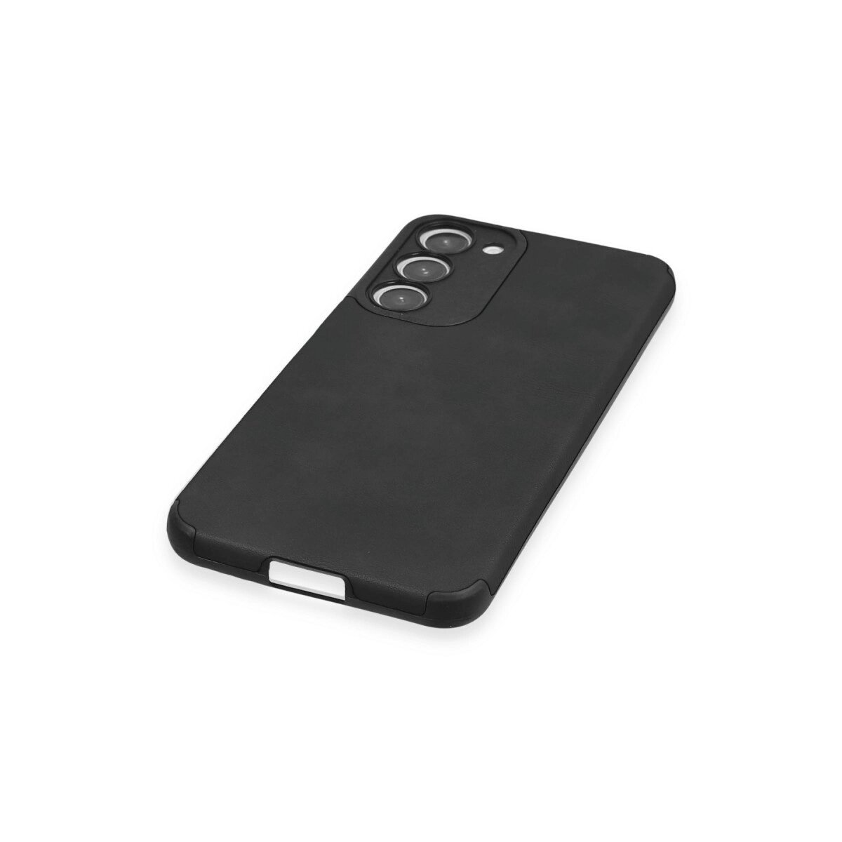 Samsung Galaxy S23 Plus Kılıf Loop Deri Silikon - Siyah