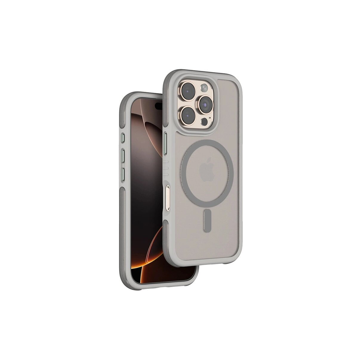 Venco Apple İphone 16 Pro Max Orbit Magsafe Kapak - Titan Gri Venco Apple İphone 16 Pro Max Orbit Magsafe Kapak - Titan Gri
