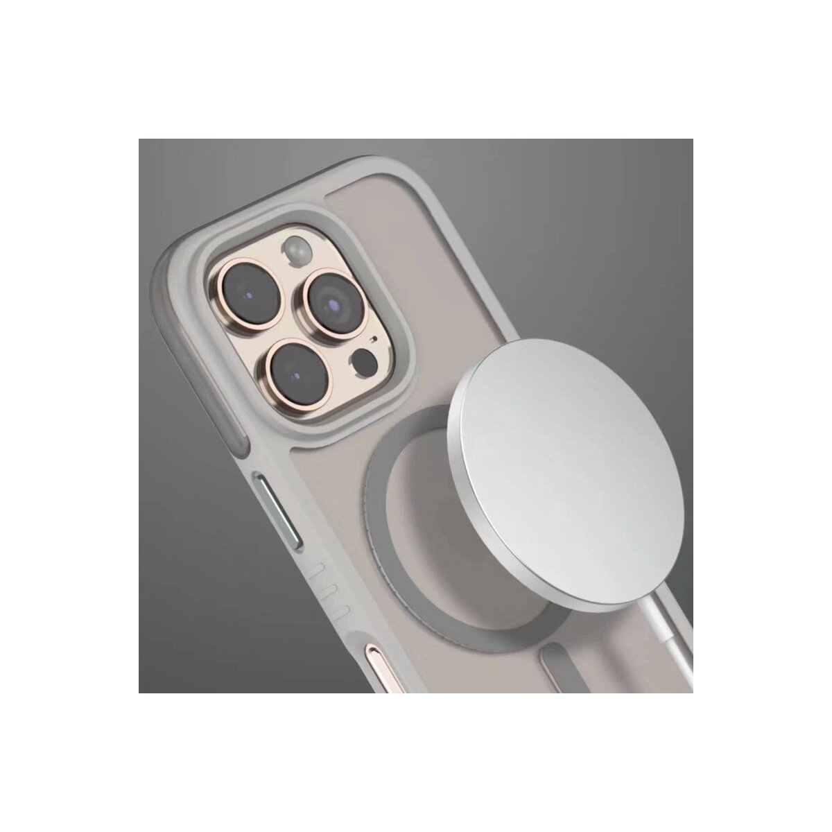 Venco Apple İphone 16 Pro Max Orbit Magsafe Kapak - Titan Gri Venco Apple İphone 16 Pro Max Orbit Magsafe Kapak - Titan Gri