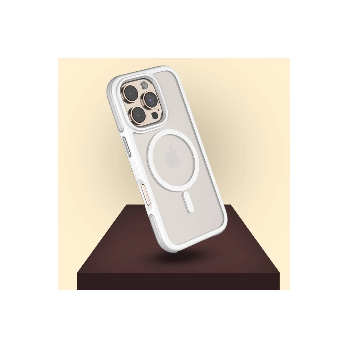 Venco Apple İphone 16 Pro Max Orbit Magsafe Kapak - Rose Gold Venco Apple İphone 16 Pro Max Orbit Magsafe Kapak - Rose Gold