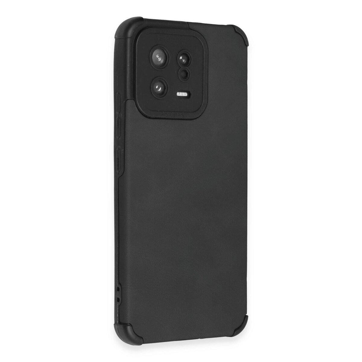 Xiaomi Mi 13 Kılıf Loop Deri Silikon - Siyah Xiaomi Mi 13 Kılıf Loop Deri Silikon - Siyah