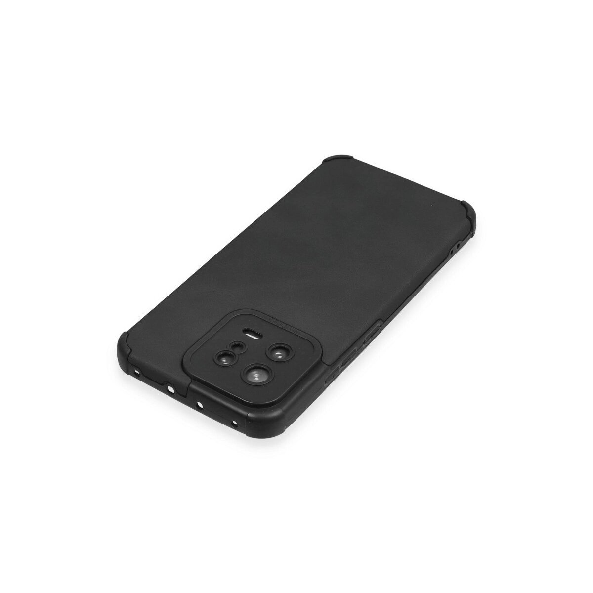 Xiaomi Mi 13 Kılıf Loop Deri Silikon - Siyah Xiaomi Mi 13 Kılıf Loop Deri Silikon - Siyah