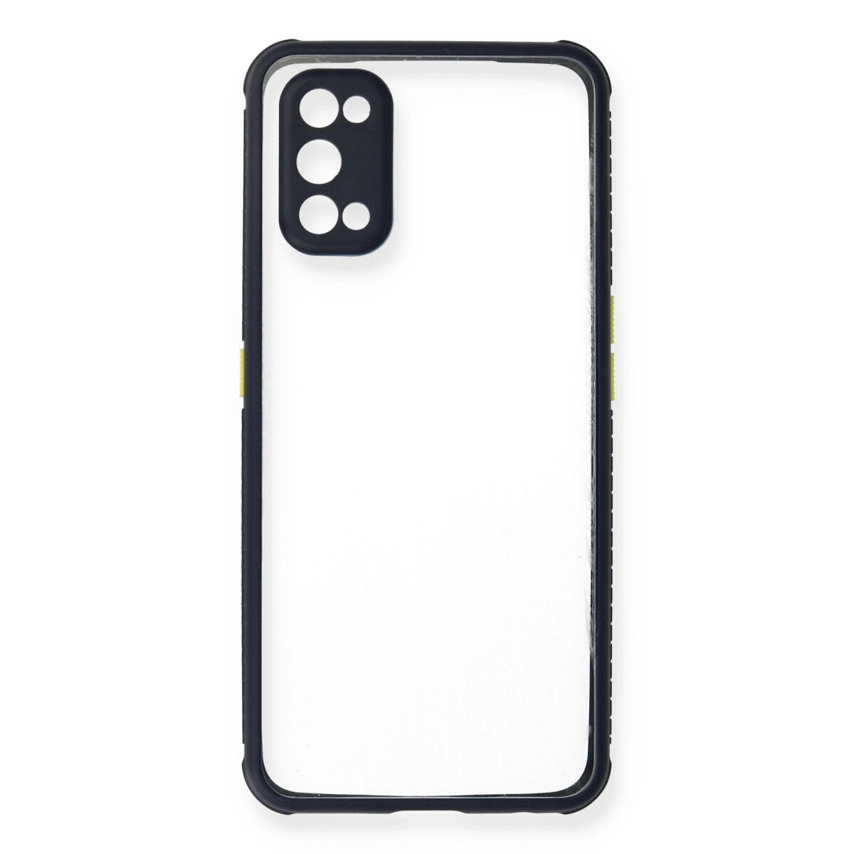 Realme 7 Pro Kılıf Miami Şeffaf Silikon - Lacivert Realme 7 Pro Kılıf Miami Şeffaf Silikon - Lacivert