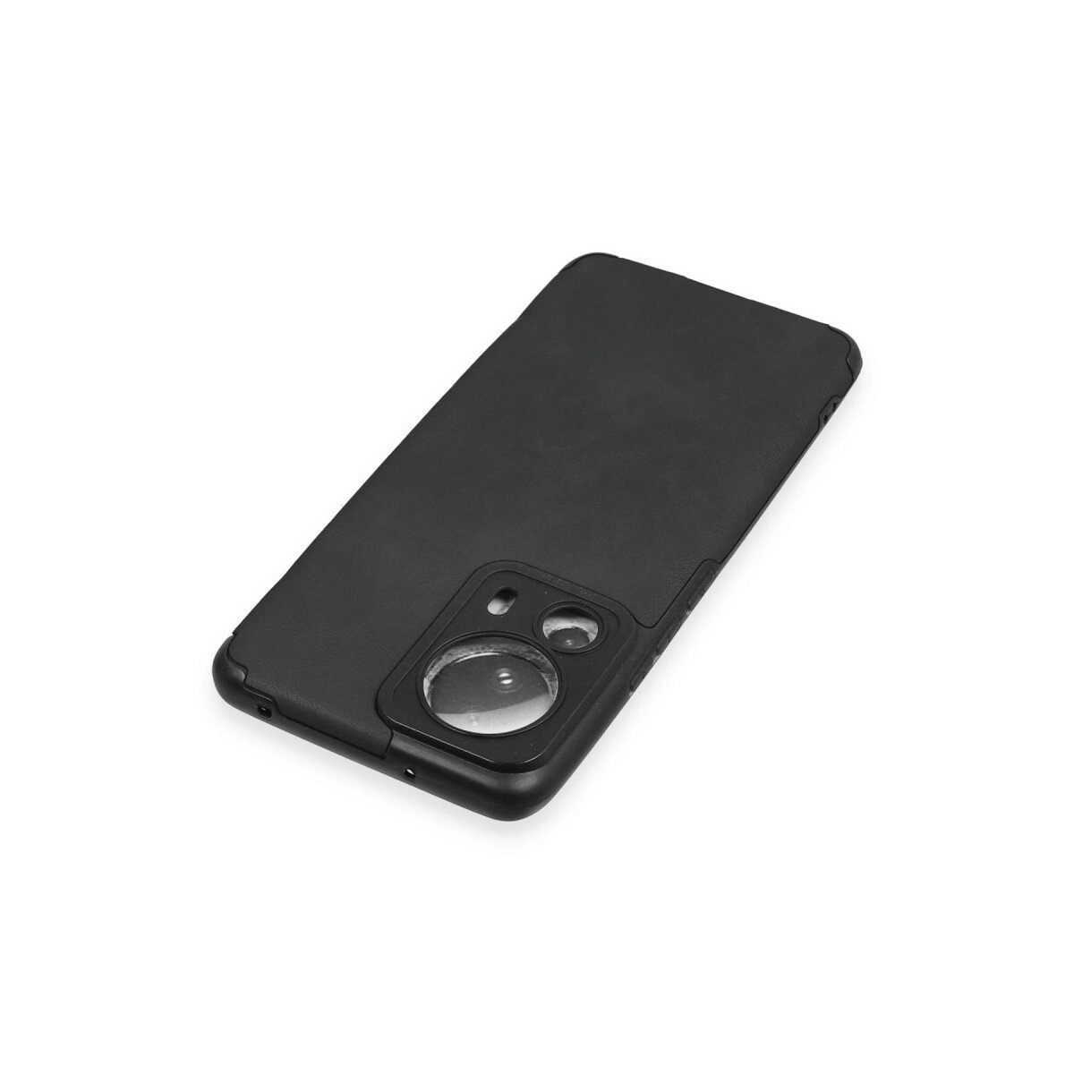 Xiaomi Mi 13 Lite Kılıf Loop Deri Silikon - Siyah Xiaomi Mi 13 Lite Kılıf Loop Deri Silikon - Siyah