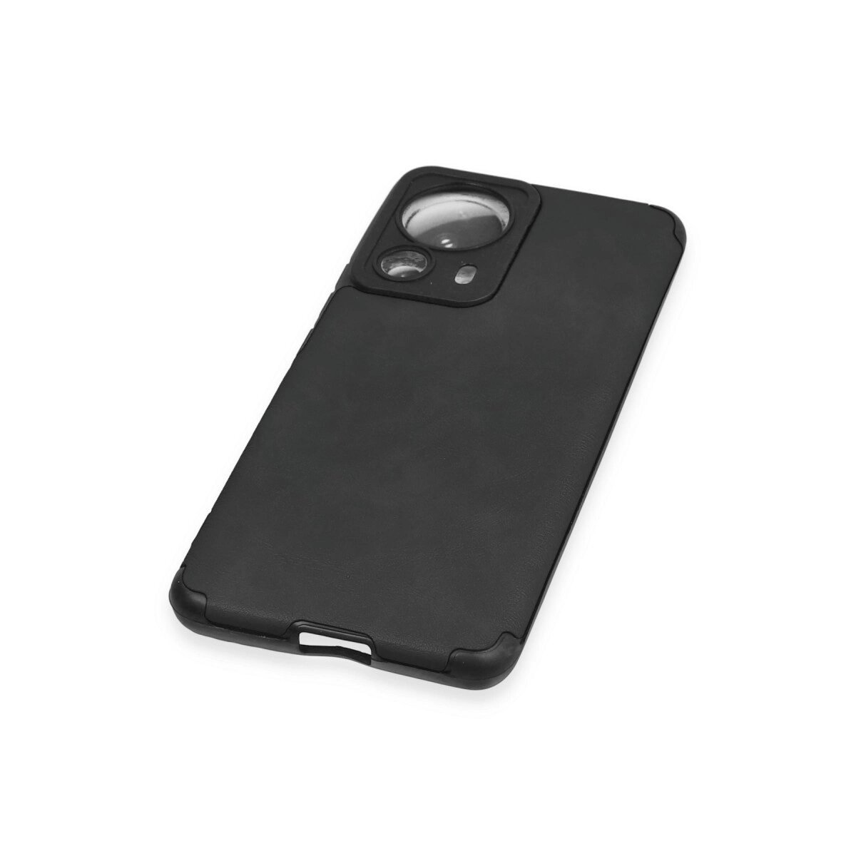 Xiaomi Mi 13 Lite Kılıf Loop Deri Silikon - Siyah Xiaomi Mi 13 Lite Kılıf Loop Deri Silikon - Siyah