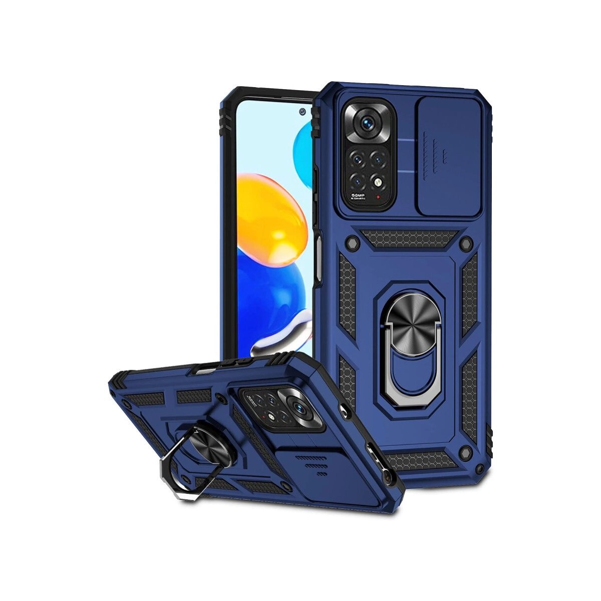 Xiaomi Redmi Note 11 Pro Kılıf Pars Lens Yüzüklü Silikon - Lacivert Xiaomi Redmi Note 11 Pro Kılıf Pars Lens Yüzüklü Silikon - Lacivert