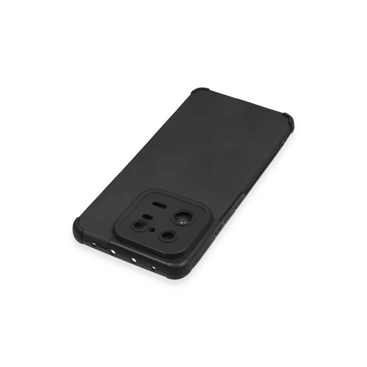 Xiaomi Mi 13 Pro Kılıf Loop Deri Silikon - Siyah Xiaomi Mi 13 Pro Kılıf Loop Deri Silikon - Siyah