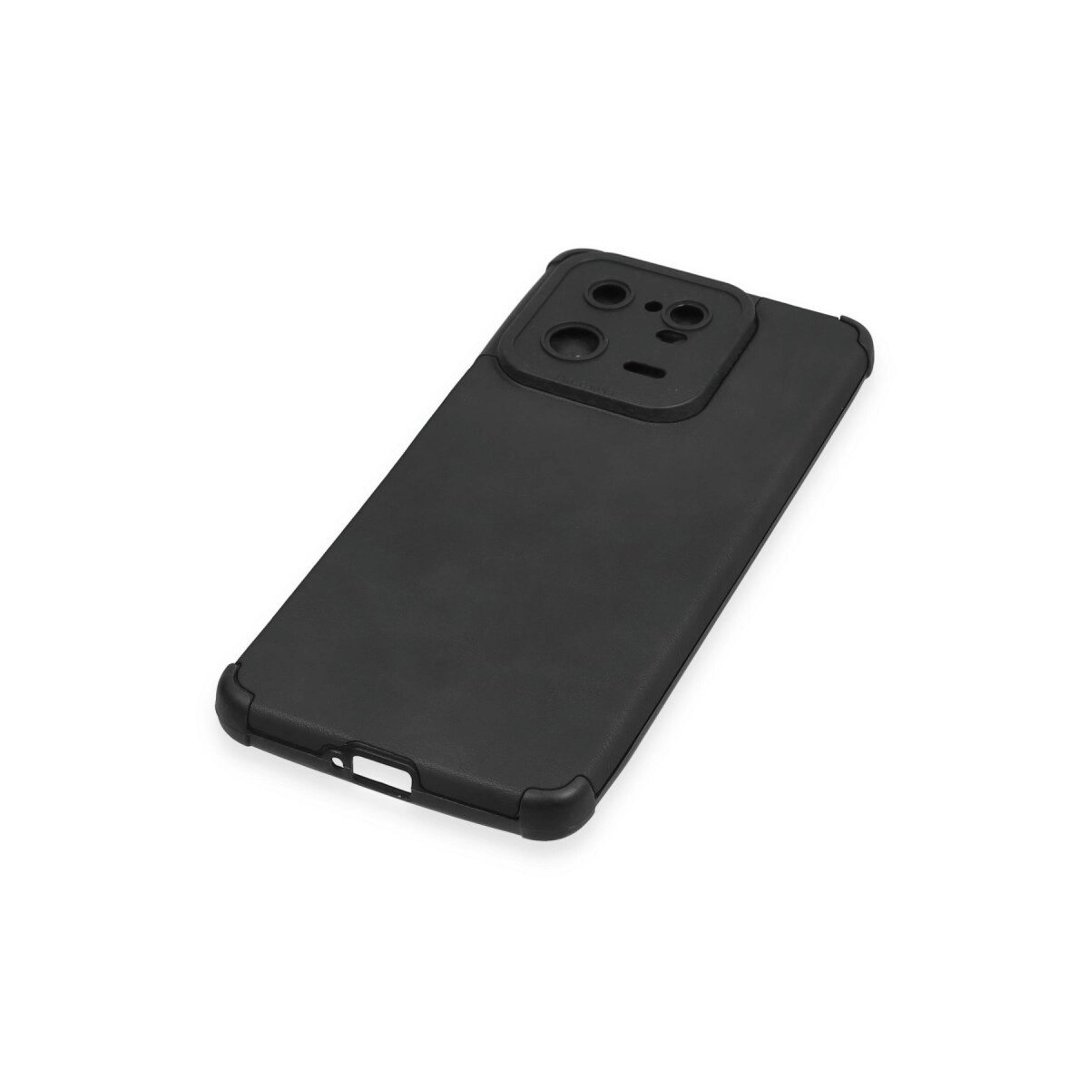 Xiaomi Mi 13 Pro Kılıf Loop Deri Silikon - Siyah Xiaomi Mi 13 Pro Kılıf Loop Deri Silikon - Siyah