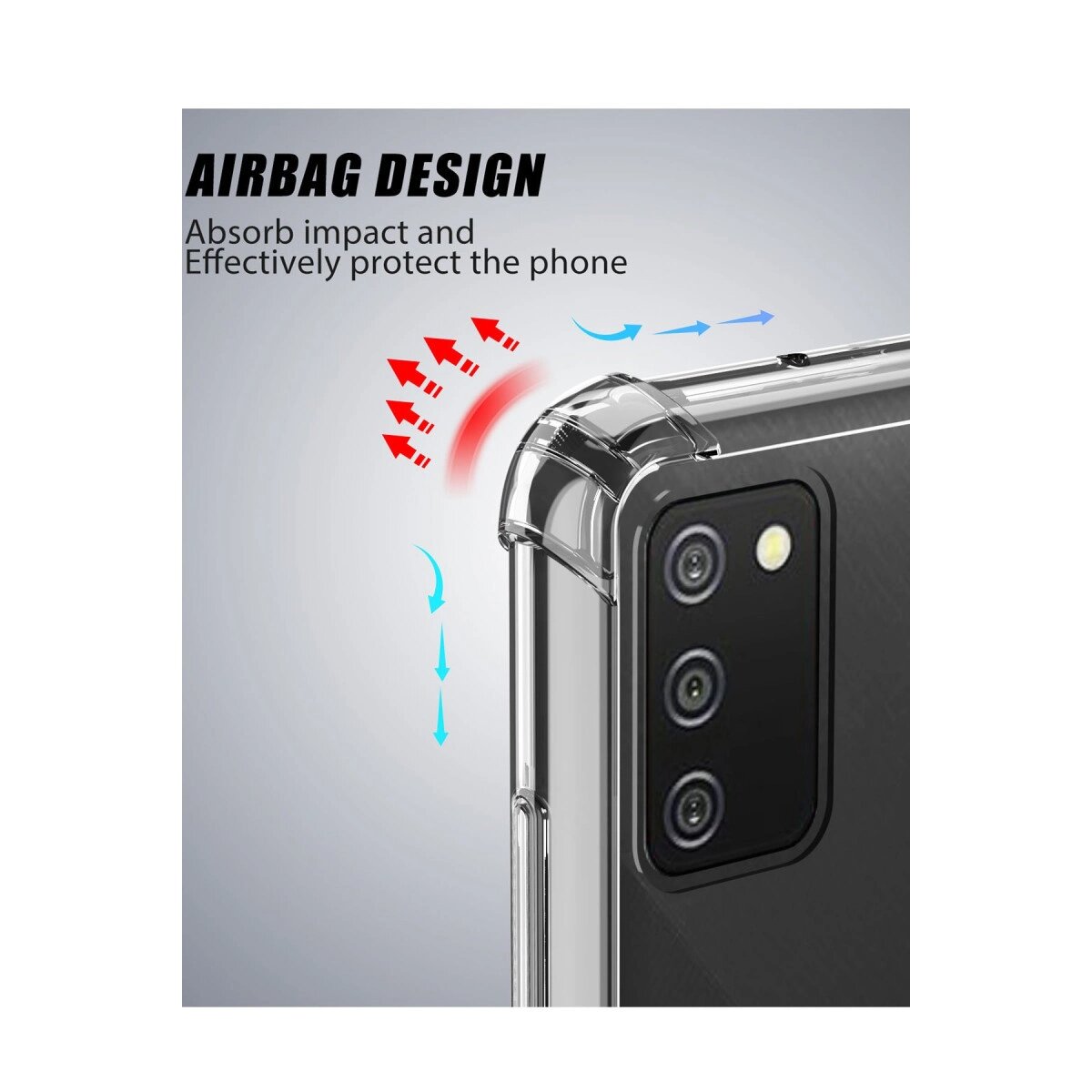 Samsung Galaxy A02s Kılıf Olex Tpu Silikon Samsung Galaxy A02s Kılıf Olex Tpu Silikon