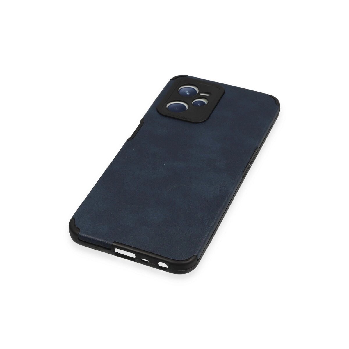Realme C35 Kılıf Loop Deri Silikon - Lacivert