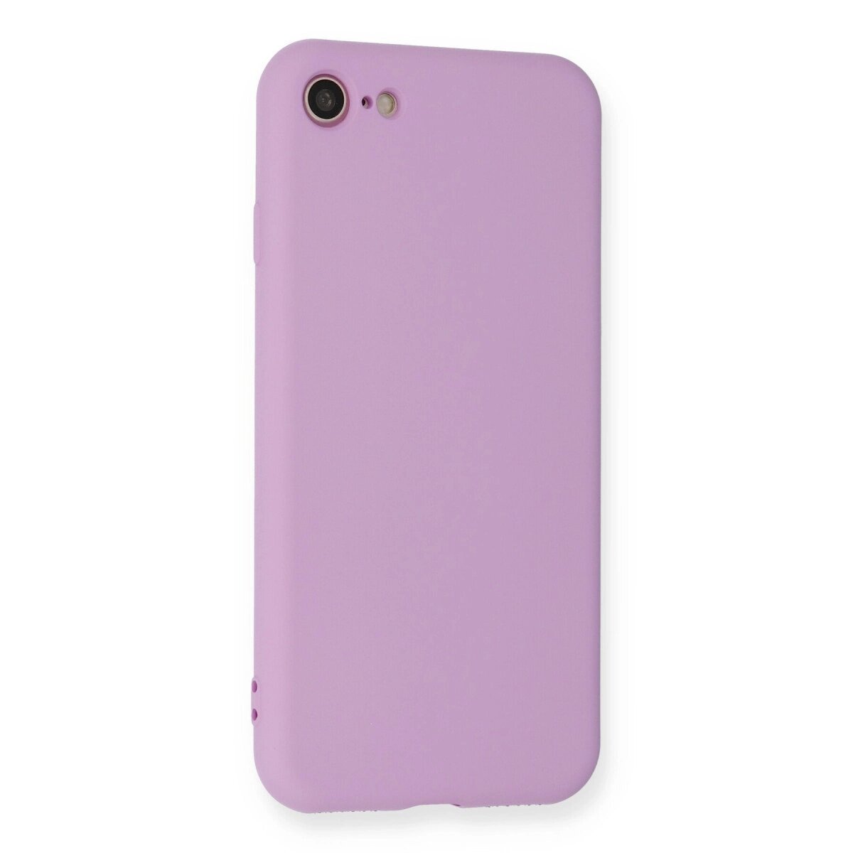 Apple İphone 7 Kılıf Nano İçi Kadife Silikon - Lila Apple İphone 7 Kılıf Nano İçi Kadife Silikon - Lila