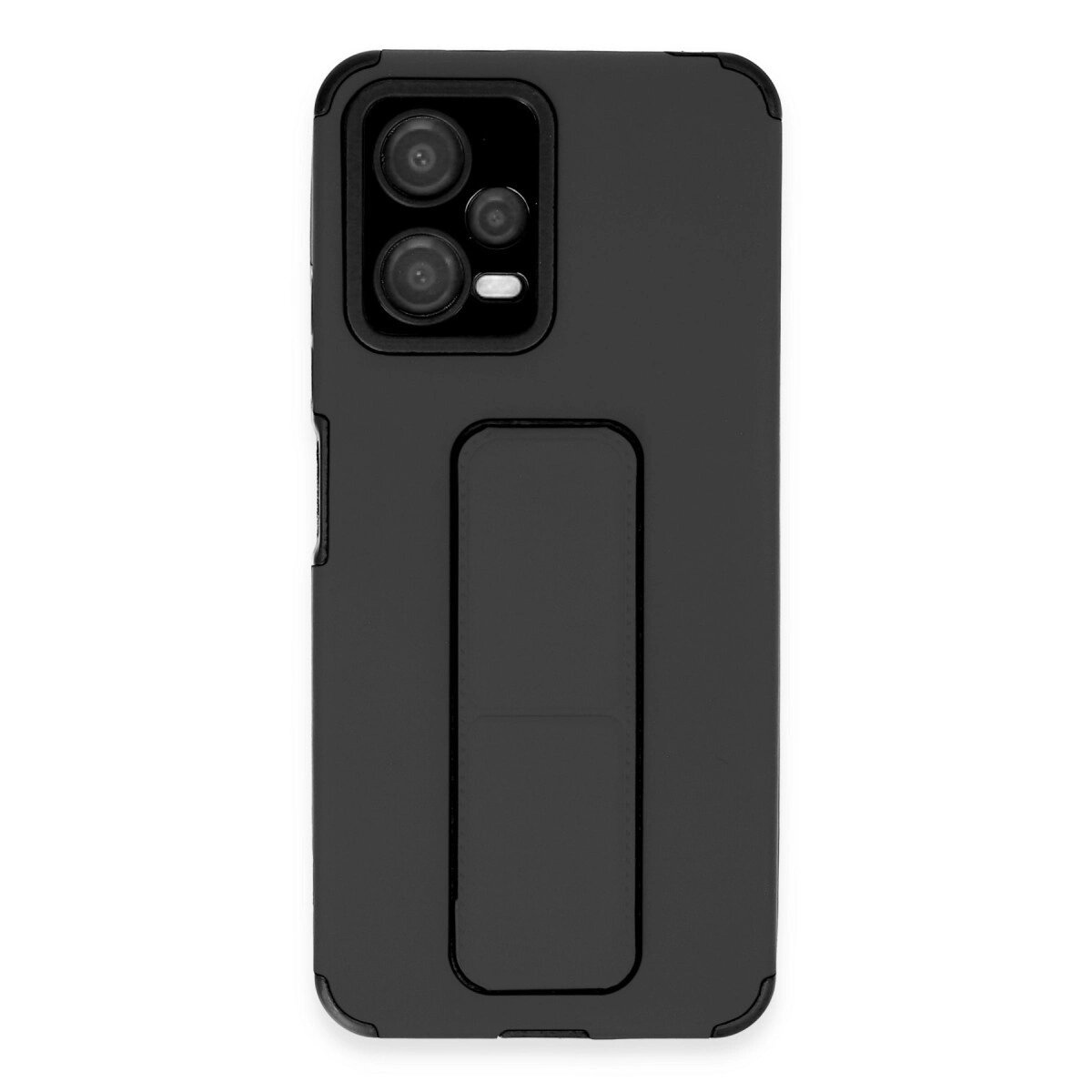 Xiaomi Poco X5 5g Kılıf Mega Standlı Silikon - Siyah Xiaomi Poco X5 5g Kılıf Mega Standlı Silikon - Siyah
