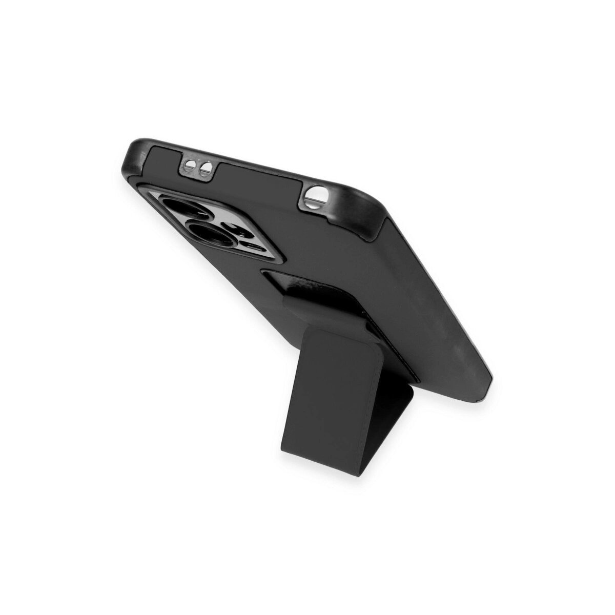 Xiaomi Poco X5 5g Kılıf Mega Standlı Silikon - Siyah Xiaomi Poco X5 5g Kılıf Mega Standlı Silikon - Siyah