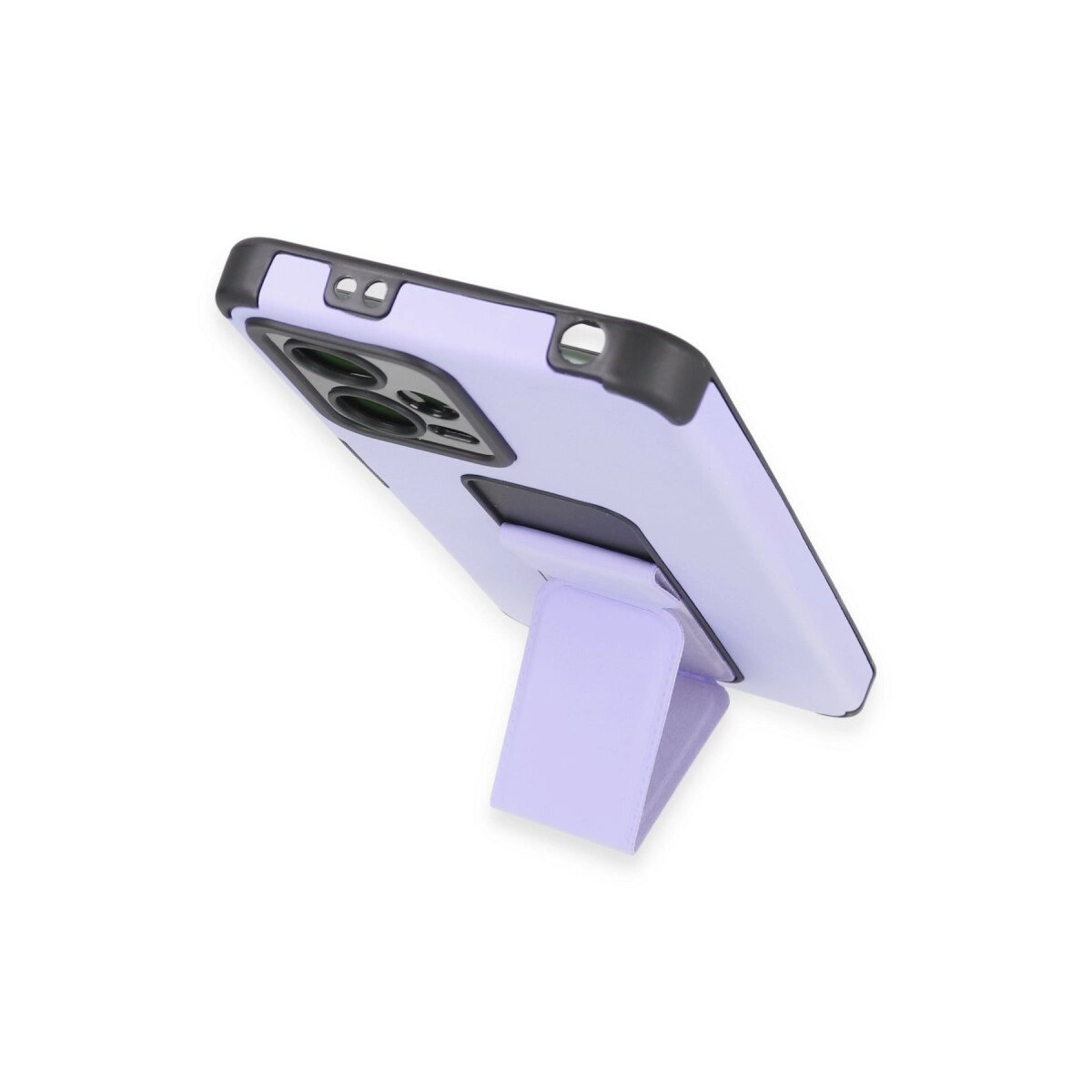 Xiaomi Poco X5 5g Kılıf Mega Standlı Silikon - Lila Xiaomi Poco X5 5g Kılıf Mega Standlı Silikon - Lila
