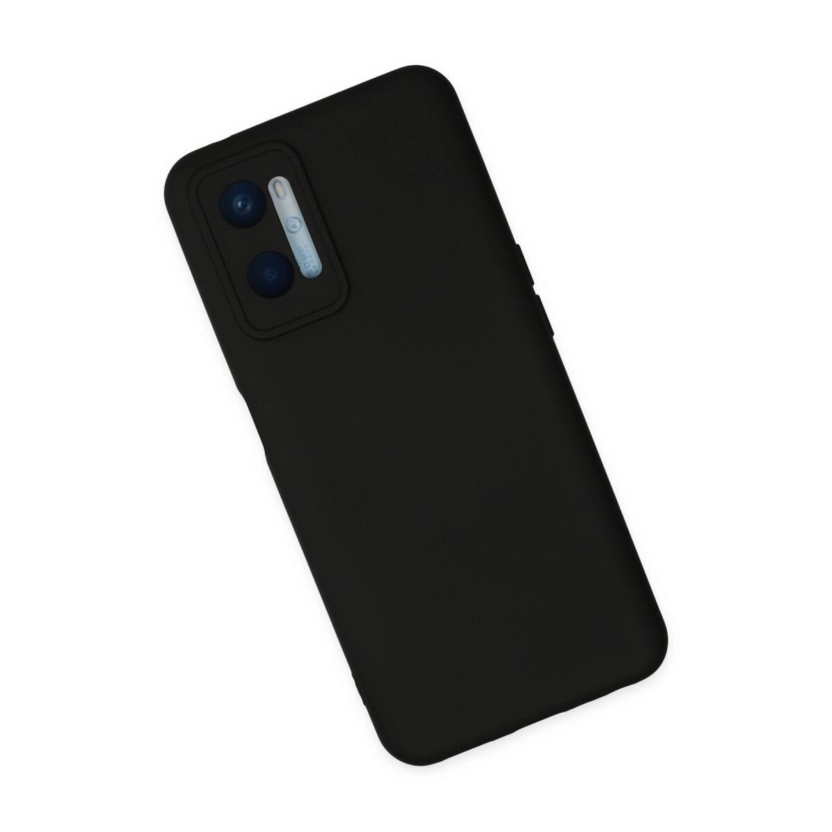Oppo A96 Kılıf Nano İçi Kadife Silikon - Siyah Oppo A96 Kılıf Nano İçi Kadife Silikon - Siyah