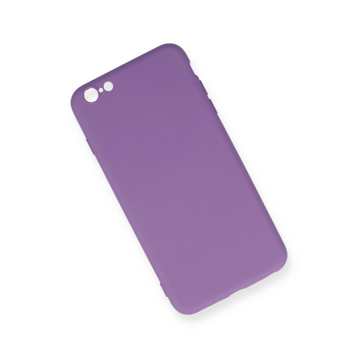 Apple İphone 6 Plus Kılıf Nano İçi Kadife Silikon - Mor Apple İphone 6 Plus Kılıf Nano İçi Kadife Silikon - Mor