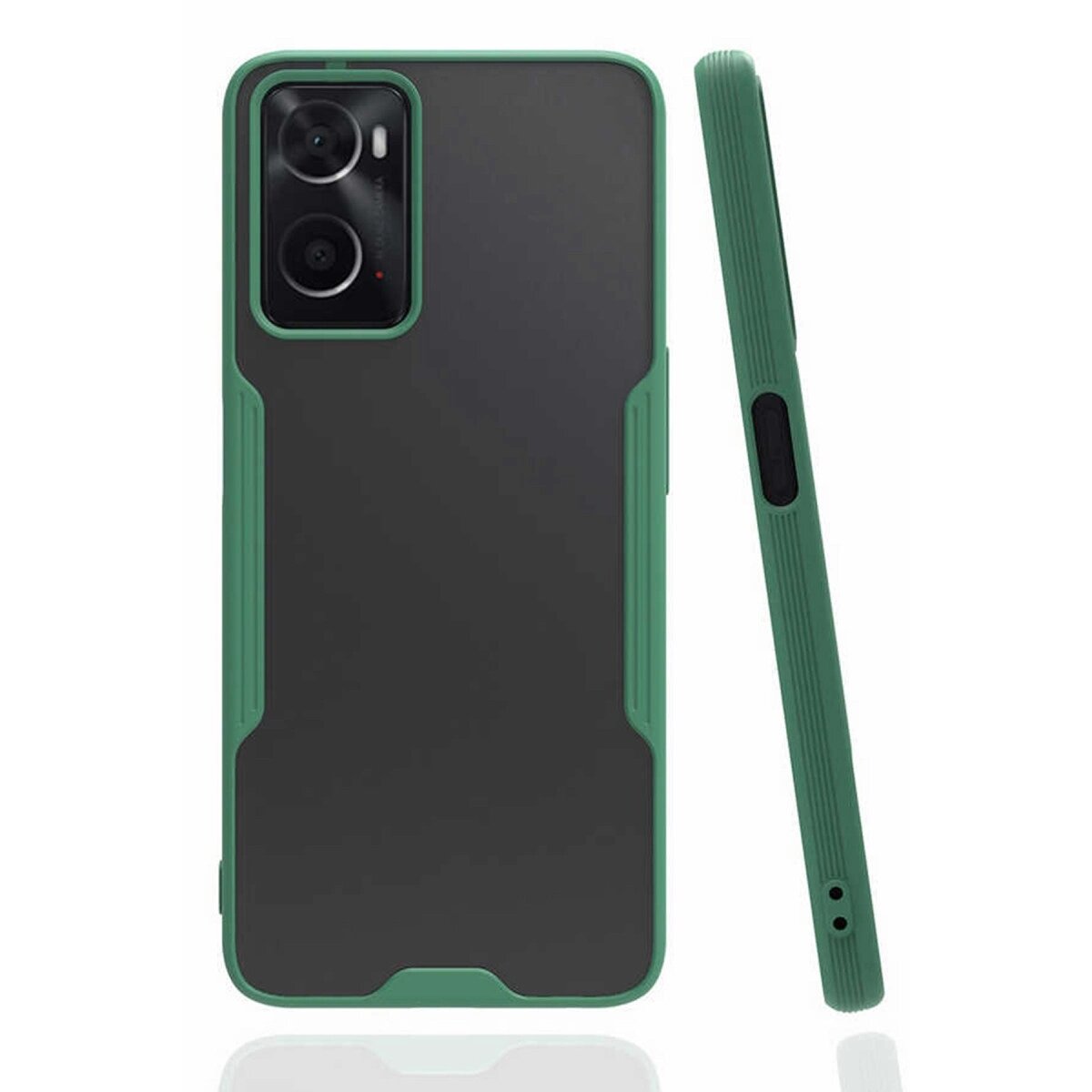Oppo A96 Kılıf Platin Silikon - Yeşil Oppo A96 Kılıf Platin Silikon - Yeşil