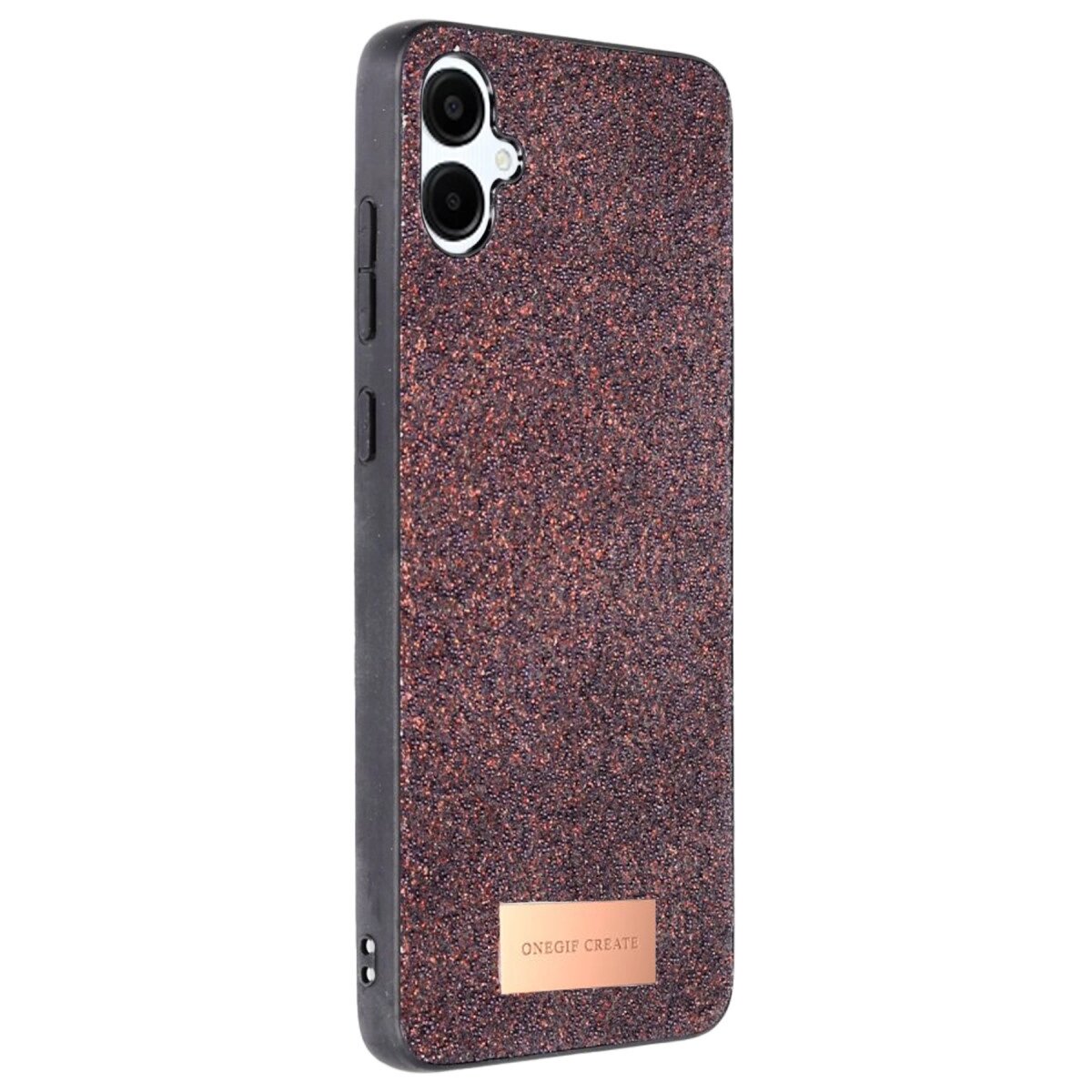 Onegif Samsung Galaxy A06 Bright Simli Kapak - Derin Mor Onegif Samsung Galaxy A06 Bright Simli Kapak - Derin Mor