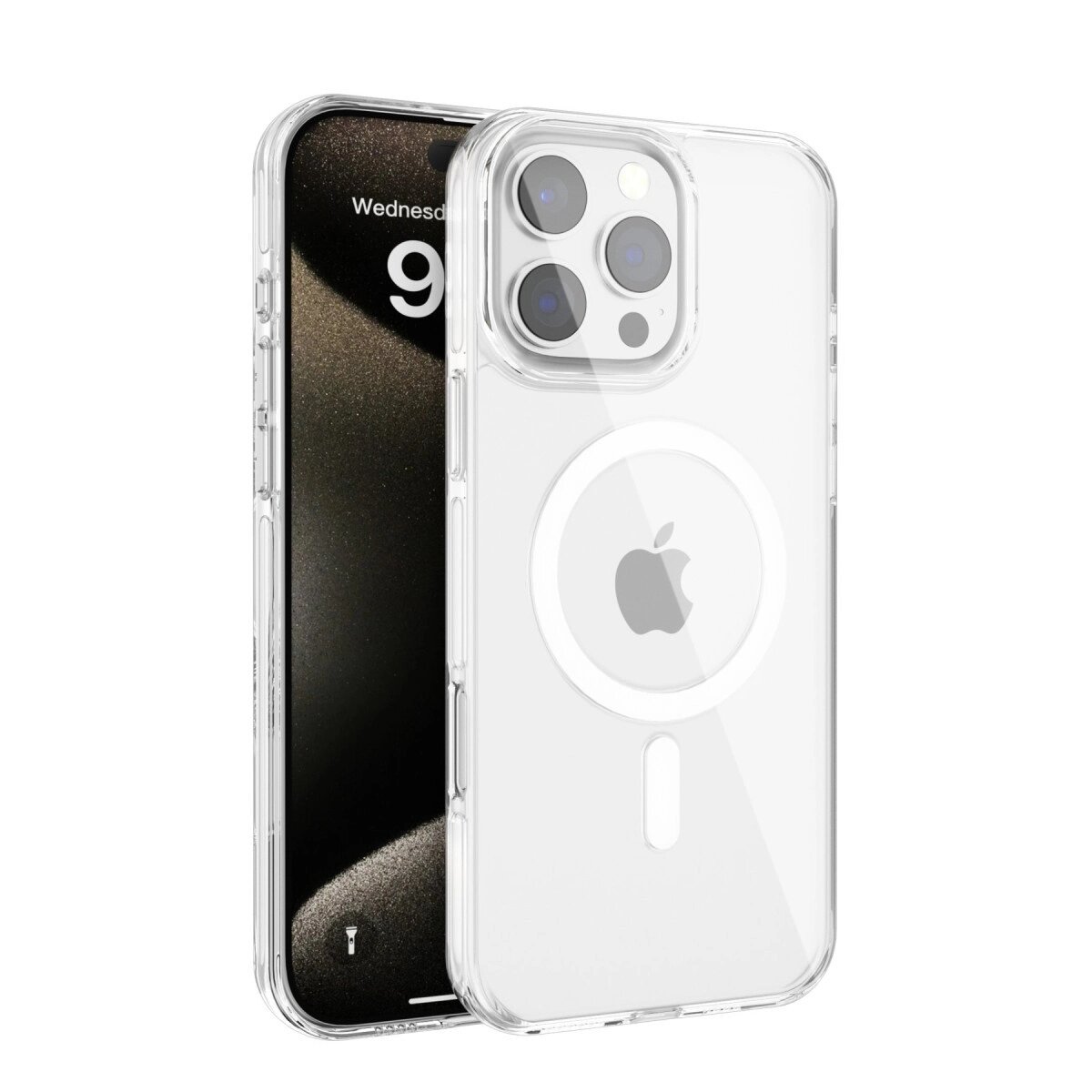 Joko Apple İphone 16 Pro Gleam Pc Sert Magsafe Kılıf - Şeffaf Joko Apple İphone 16 Pro Gleam Pc Sert Magsafe Kılıf - Şeffaf